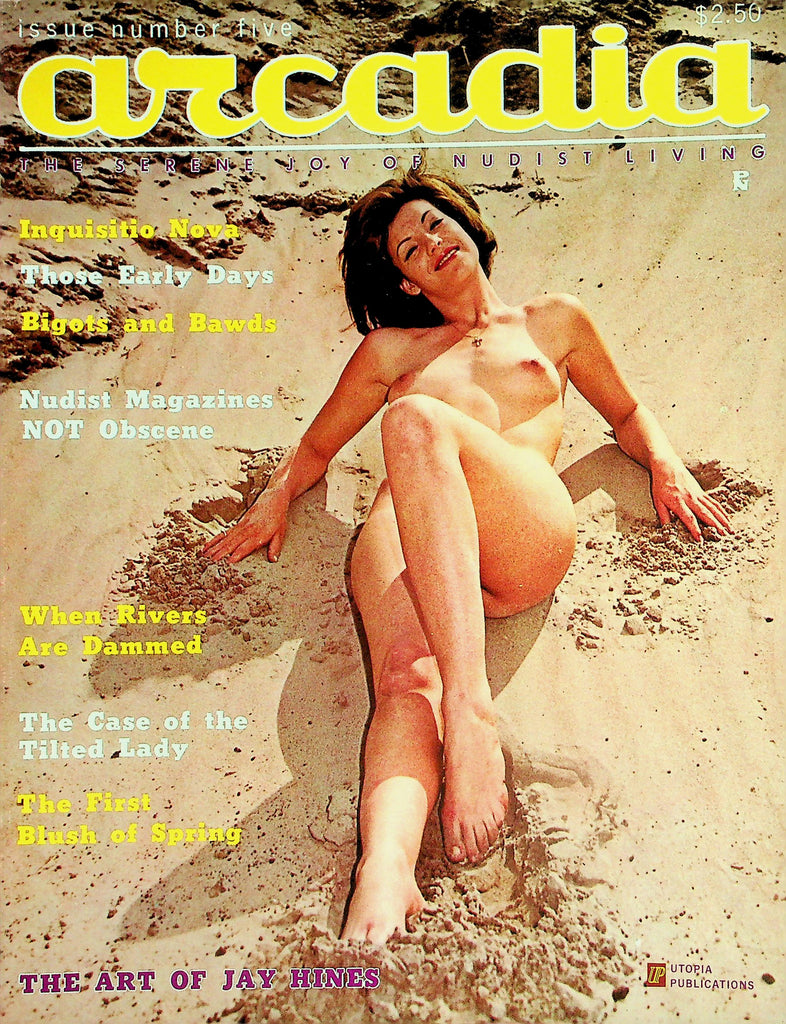 Arcadia Nudist Magazine  1st Anniversary Issue - Inquisitio Nova / Those Early Days  #5  1965 Utopia Publication   063026lmp-GSC