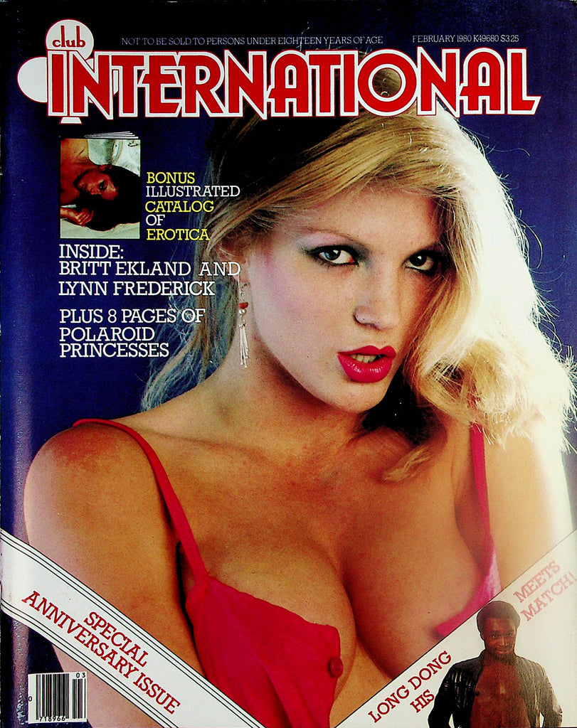Club International Magazine   Texas Longhorn / Britt Ekland & Lynn Frederick February 1980   012624lm-p2