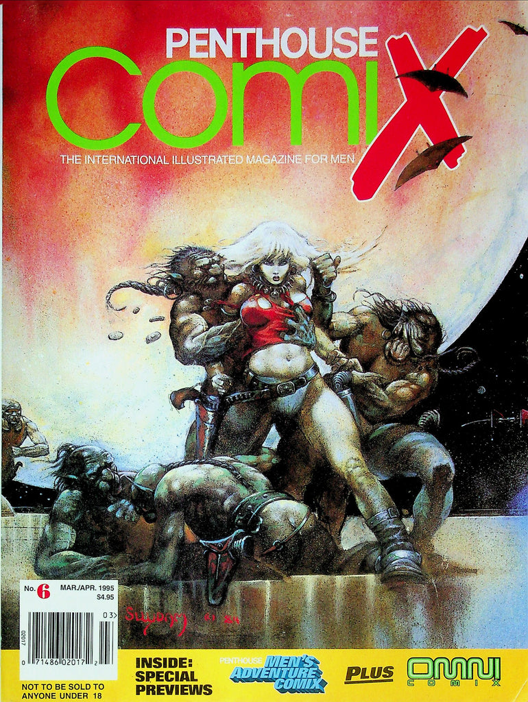 Penthouse Comix Magazine Young Captain Adventure March/April 1995 061225RP-