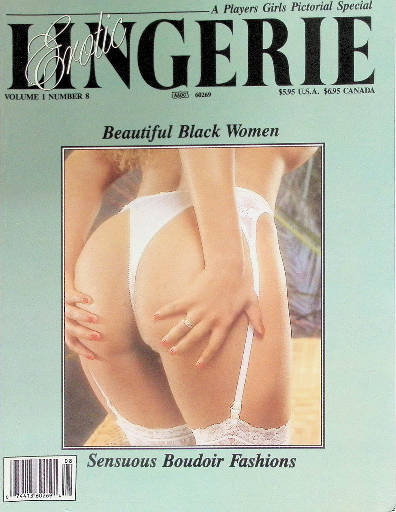 Erotic Lingerie Magazine Vol 1 #8 Serious Boudoir Fashions A Players Girls Pictorial Special  090826LLP