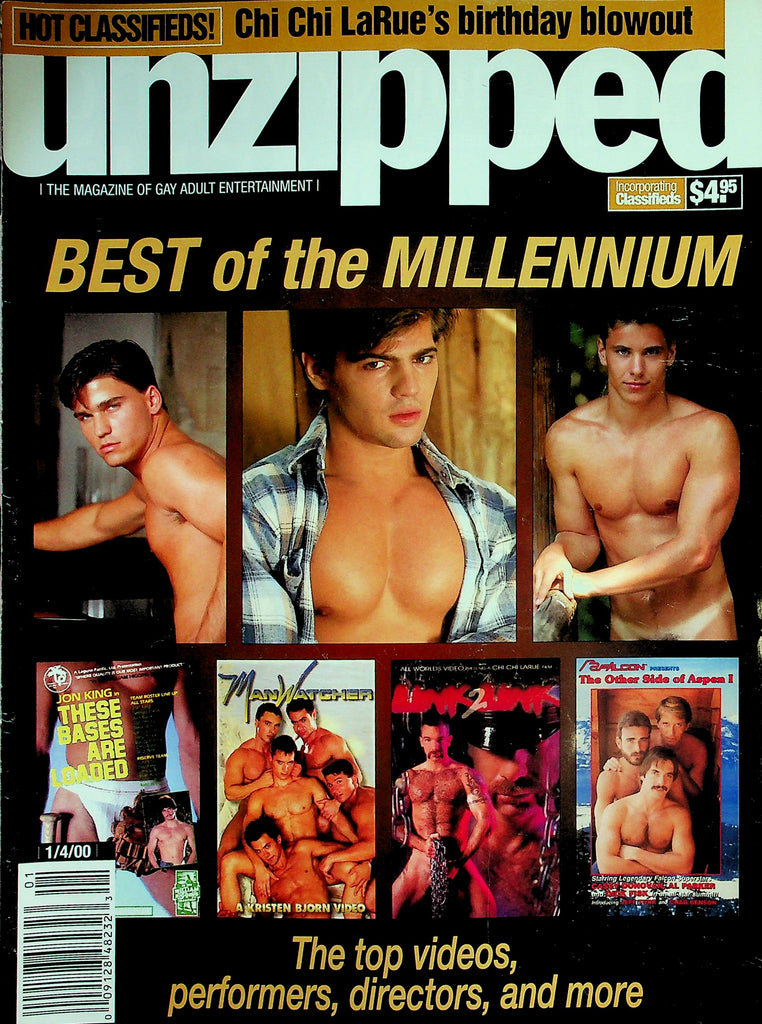 Unzipped Gay Magazine  Best Of The Millennium  Jeff Stryker - Chi Chi LaRue's Birthday Blowout  January 2000     020426lmp