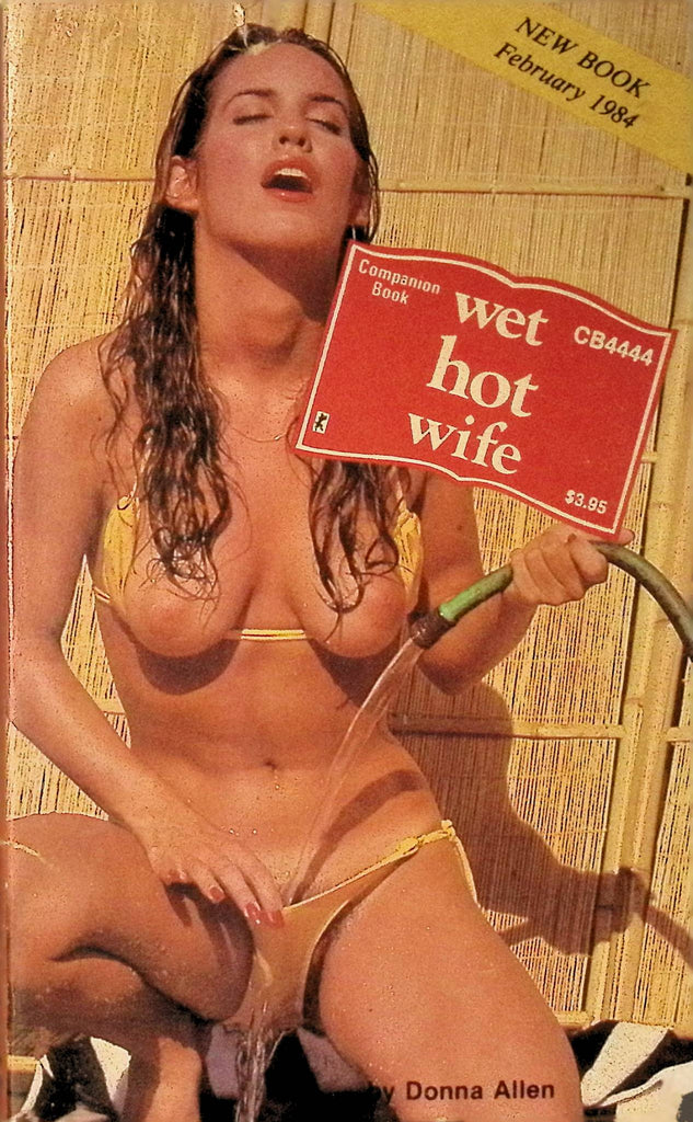 Wet Hot Wife by Donna Allen CB4444 February 1984 Greenleaf Classics Adult Paperback Novel 070725AMP