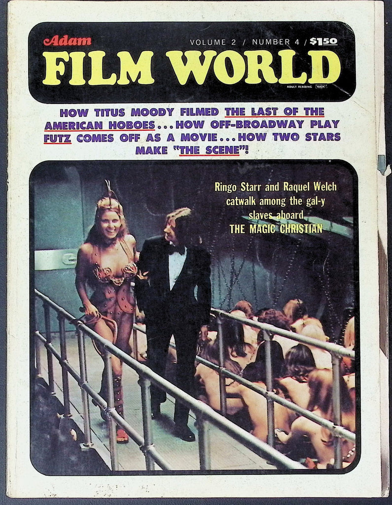 Adam Film World Magazine Ringo Starr Racquel Welch Volume 2 Number 4 060326AKP
