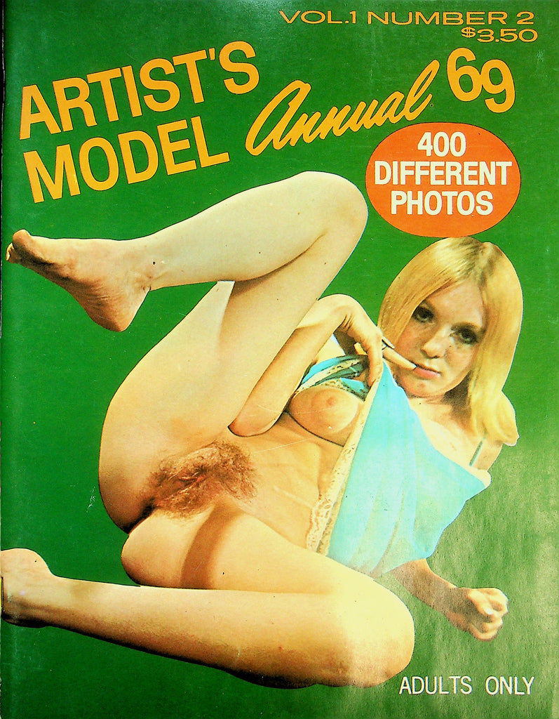 Artist's Model Annual Magazine  400 Photos! Girls Spread  vol.1 #2 1969   061426lmp-GSC