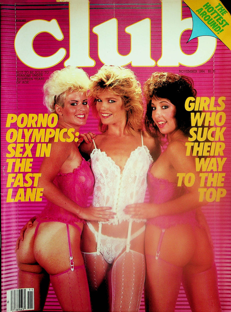 Club Magazine    Porno Olympics   November 1984 Paul Raymond  101925lm-p