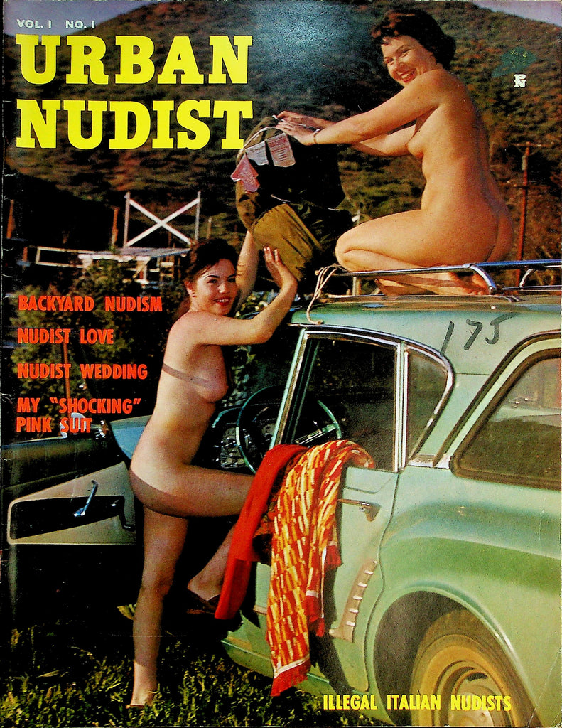 Urban Nudist Magazine  Backyard Nudism, Nudist Love, Nudist Wedding  vol.1 #1 1962  070926lmp-GSC