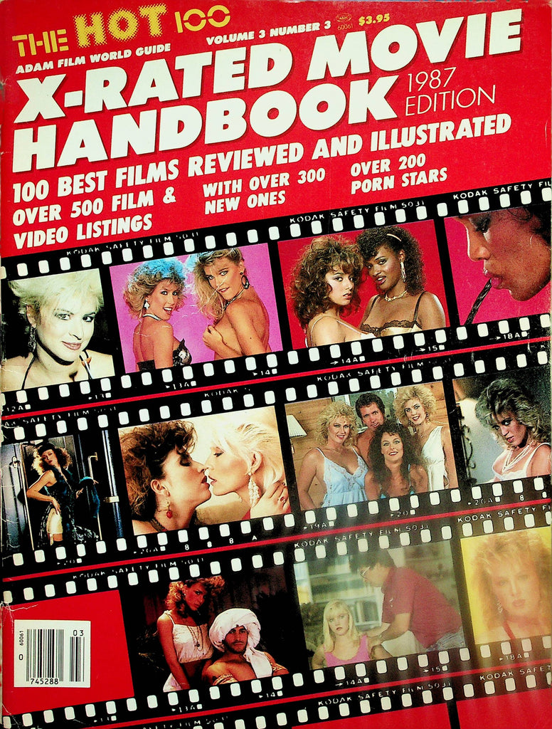X-Rated Movie Handbook 1987 Edition  Over 200 Porn Stars!  Seka, Taija Rae, John Holmes & More!   072725lm-p
