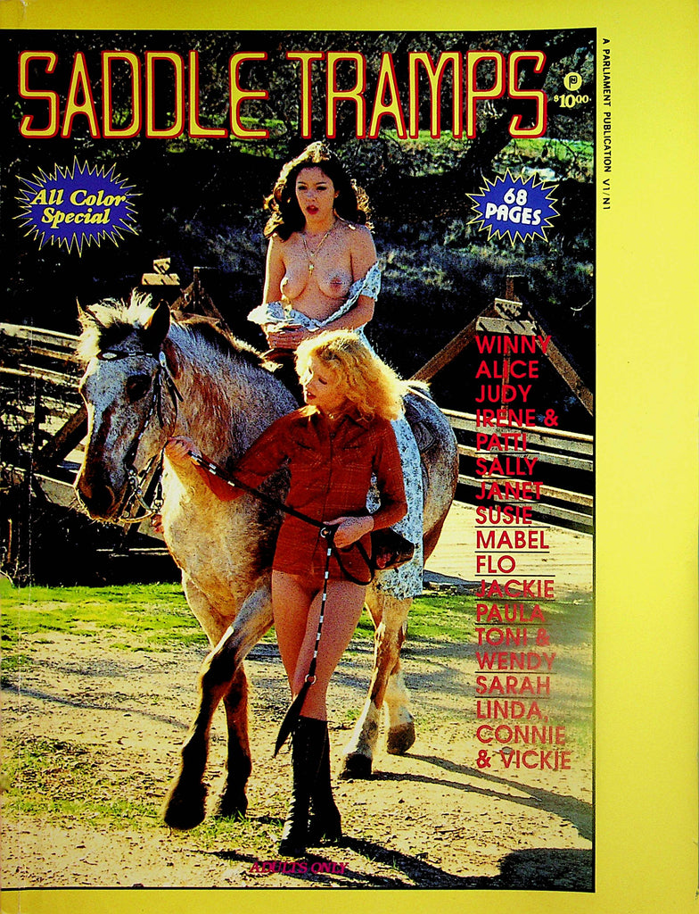 Saddle Tramps Magazine  Winny, Alice, Judy Spread For You  vol.1 #1   Parliament Publication   092723lm-p2