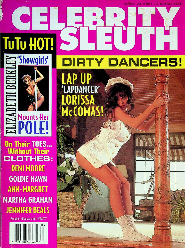 Celebrity Sleuth Magazine Dirty Dancers Ft. Lorissa McComas Vol.10 No.4 071125RP-