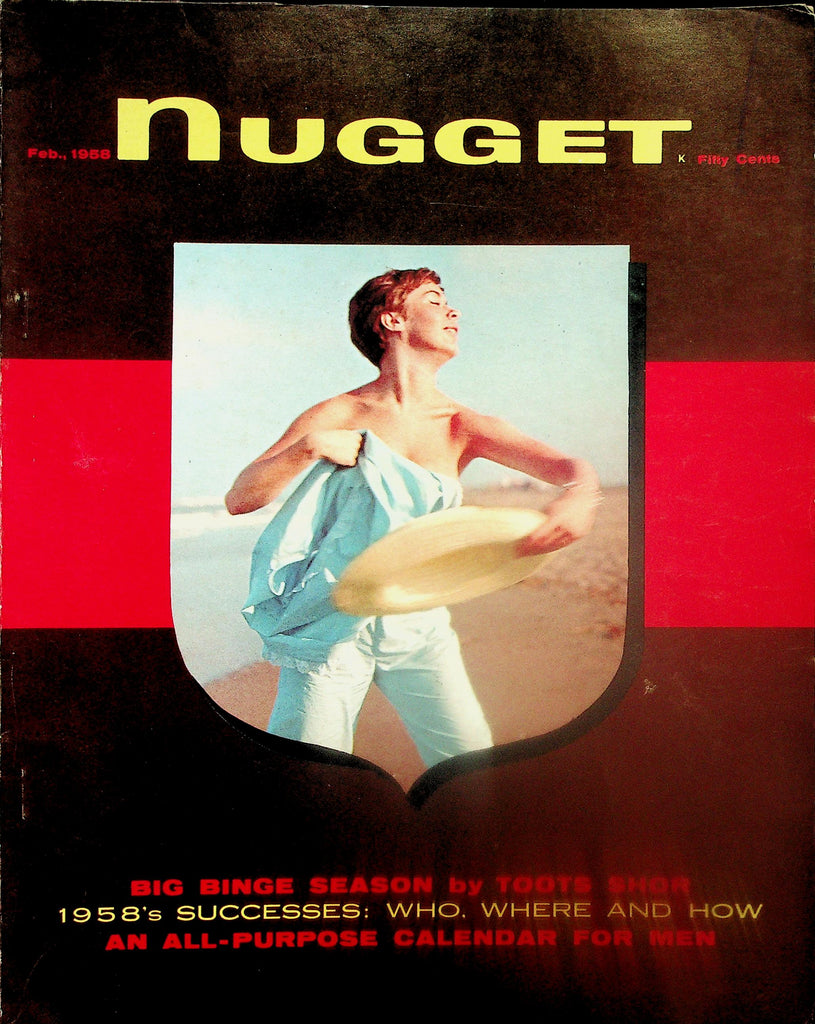 Nugget  Magazine  Covergirl Adriana  February 1958   011626lmp