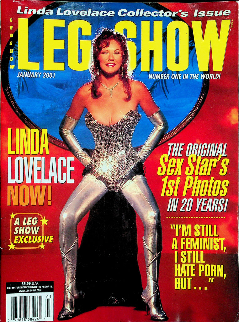 Leg Action Magazine  Linda Lovelace Collector's Issue   January 2001   122325lmp