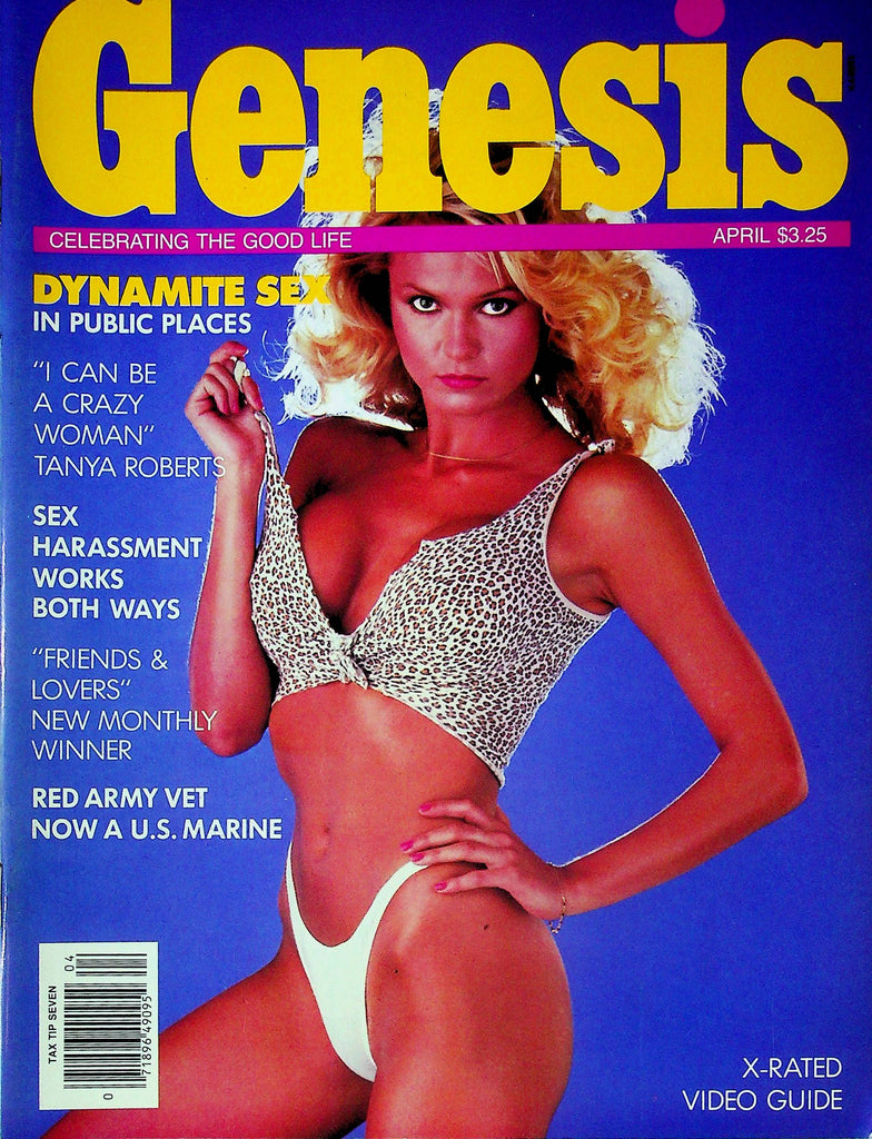 Genesis Magazine Tanya Roberts April 1983 042224RP