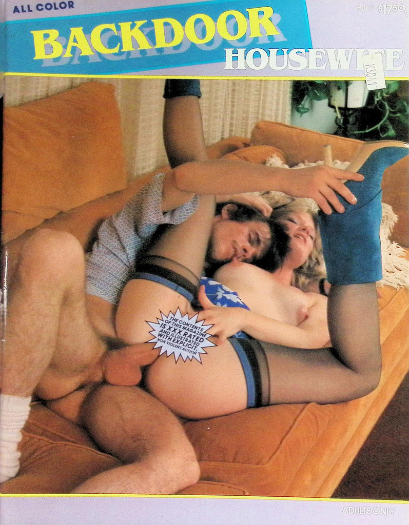 Backdoor Housewife Magazine HJ #11 1970s Ass Fucked   091426LLP2