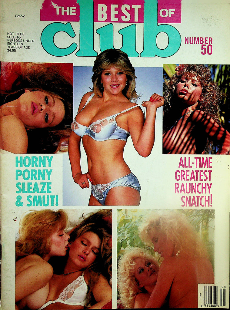The Best Of Club Magazine  Samantha Fox, Seka, Crystal Breeze  #80  1980's       030425lm-p