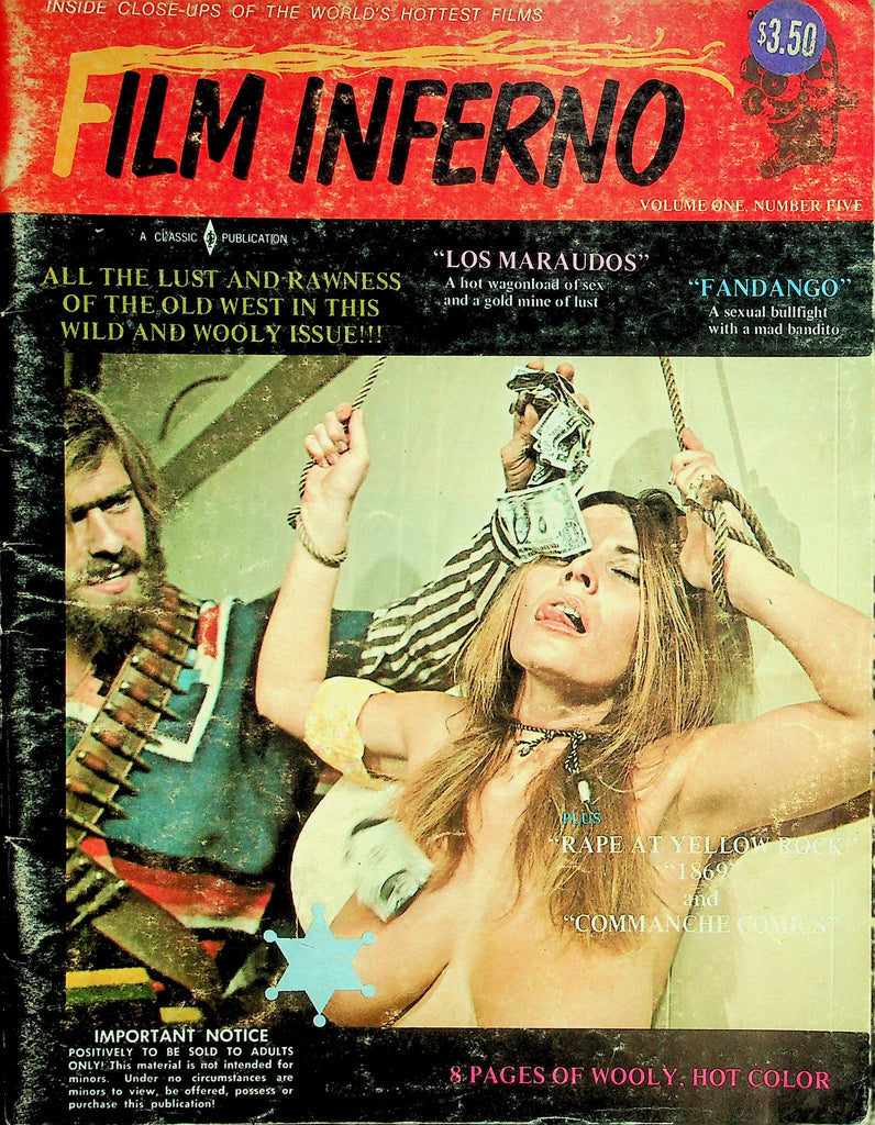 Film Inferno Magazine  Uschi Digard In 'Los Maraudos'  vol.1 #5  1970  080926lmp-GSC