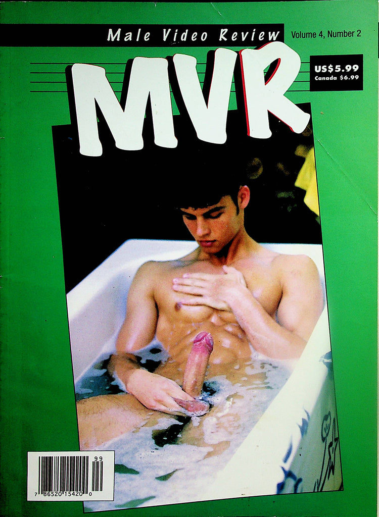 MVR Male Video Review Gay Magazine  Clay Maverick Centerfold  vol.4 #2 1998 Magcorp  110324lm-p