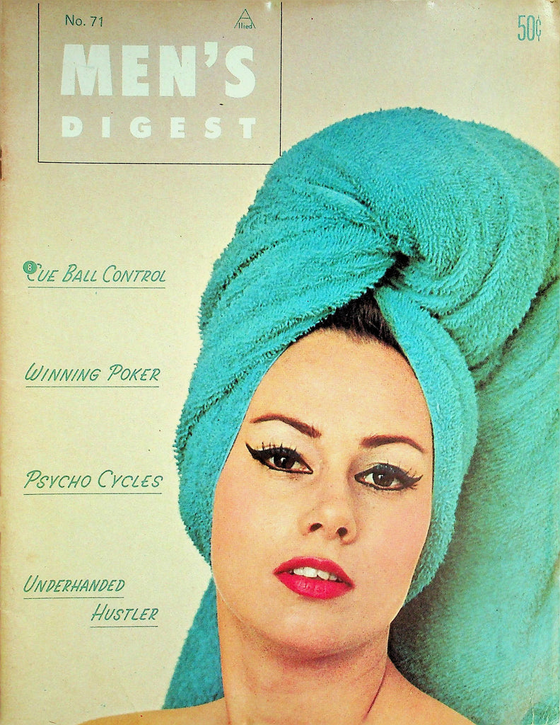 Men's Digest Magazine  Covergirl Marina  #71  October 1966  040226lmp