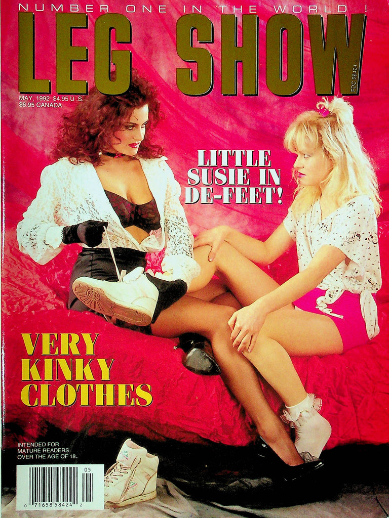 Leg Show Magazine Little Susie In De-Feet May 1992 112924RP