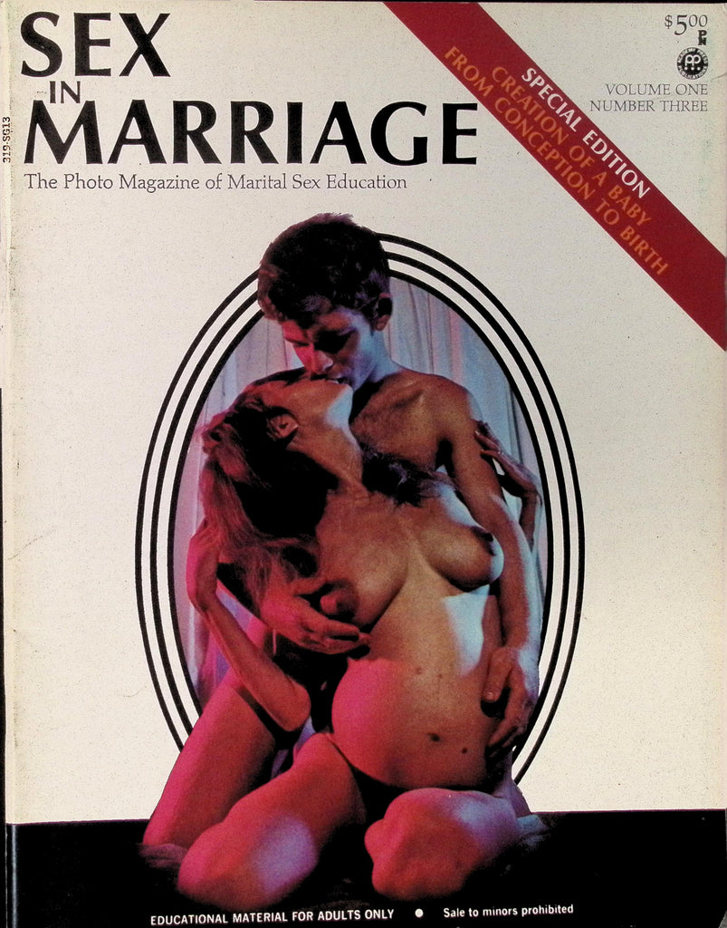 Sex in Marriage Vol 1 #3 1971 Photo Magazine Special Edition Conception 060926AMP