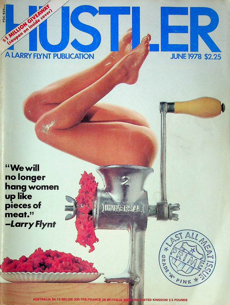 Hustler Magazine Bluegrass & Roger MacBride June 1978 031224RP
