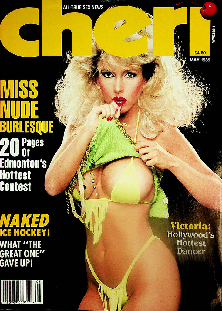 Cheri Magazine  Victoria: Hollywood's Hottest Dancer / Miss Nude Burlesque  May 1989   082024lm-p