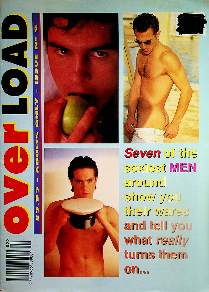 Over Load Gay Magazine   Andrew Simmons / Colin Watson  #2  1980's   091523lm-p