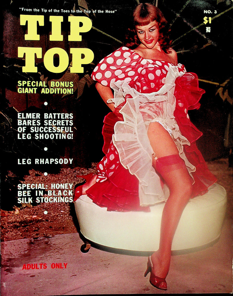 Tip Top Magazine  Special: Honey Bee In Black Silk Stockings  #3 1960    122125lmp