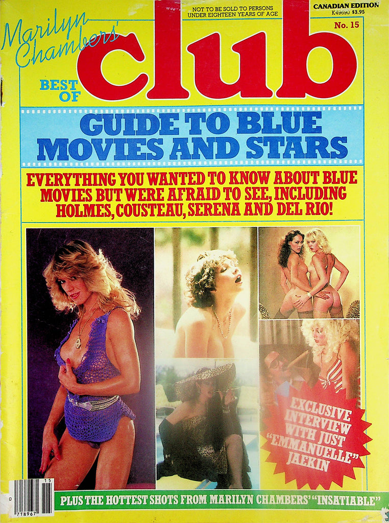 Marilyn Chambers' Best Of Club Magazine  John Holms, Serena, Vanessa Del Rio  #15 1981   Paul Raymond    042624lm-p2
