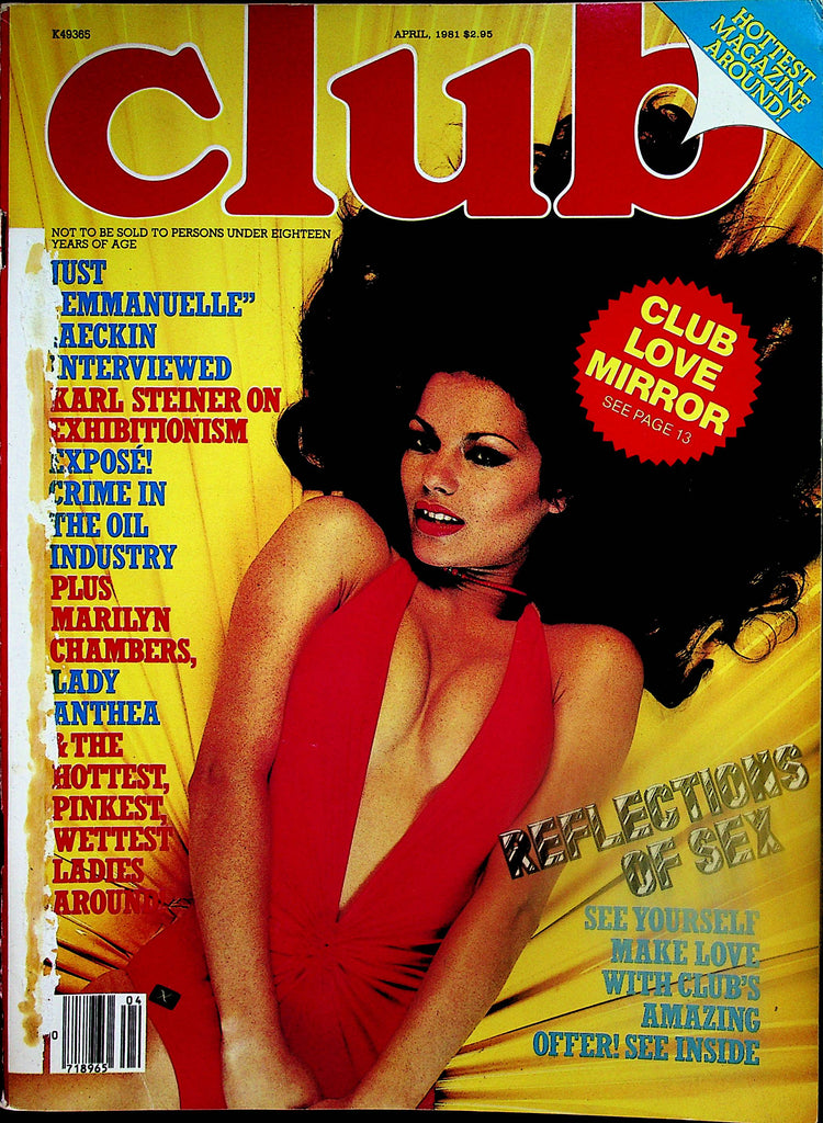 Club Magazine  Marilyn Chambers & Lady Anthea  April 1981  Paul Raymond    042624lm-p2