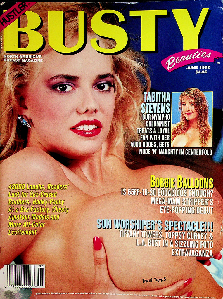 Busty Beauties Magazine  Traci Topps, Tiffany Towers, Topsy Curvey  June 1992     060623lm-p2