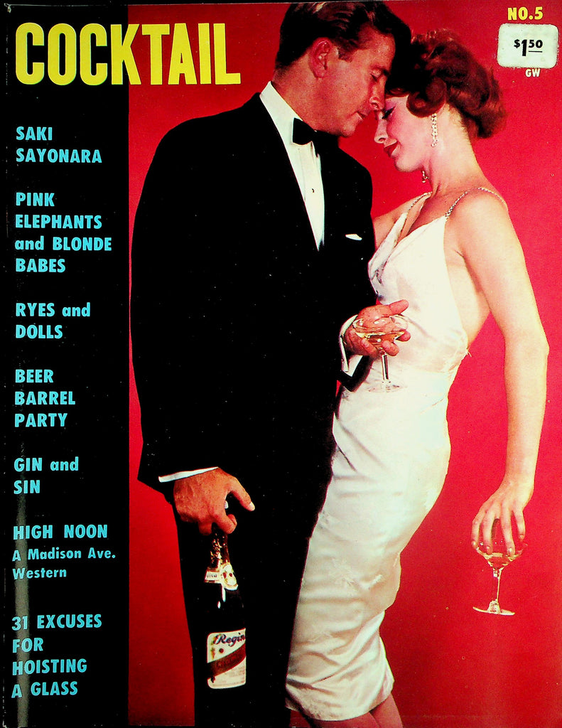 Cocktail Magazine  Gin and Sin / Pink Elephants and Blonde Babes  #5  1959   071226lmp-GSC