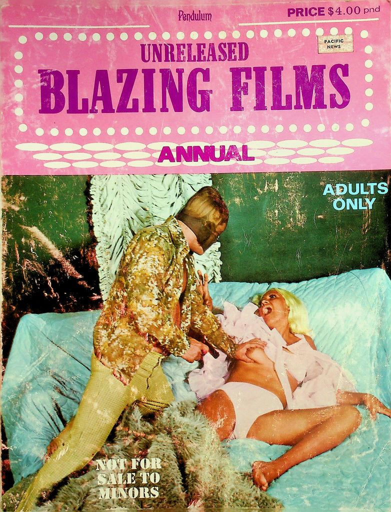 Unreleased Blazing Films Annual Magazine  Odd Girl Out, Sexy Pursuasion, Jokers Wild & More!  1971  062226lmp-GSC