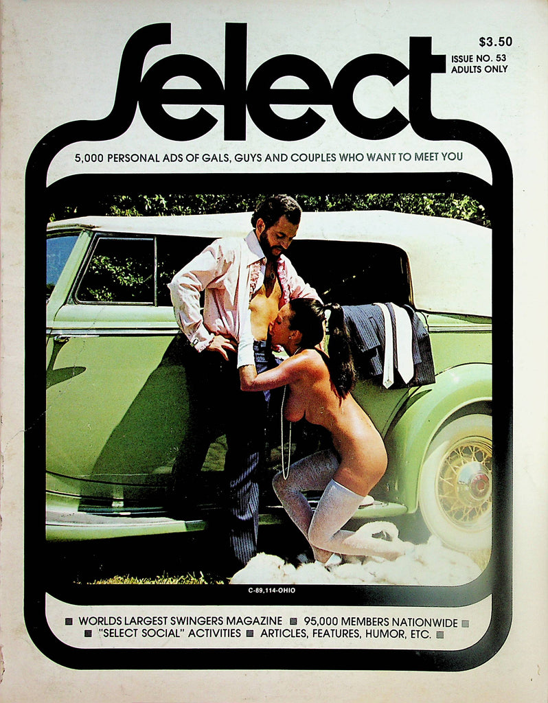 Select Contact Magazine  Ads, Social Activities, Articles, Features , Humor  #53  1977  051424lm-p