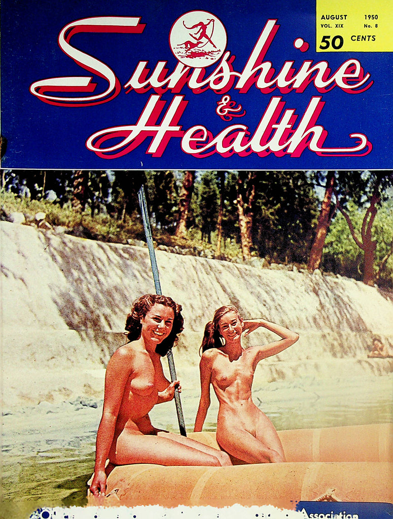 Sunshine & Health Nudist Magazine  August 1950   052824lm-p