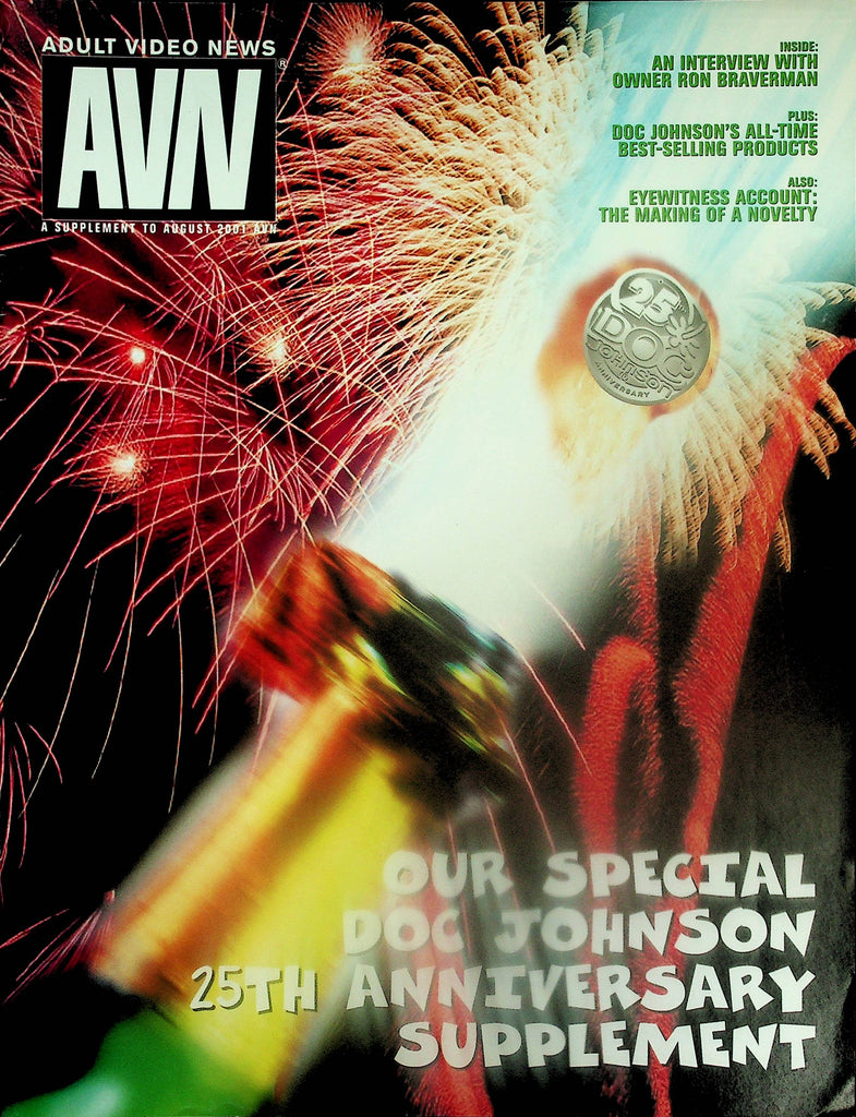 AVN Adult Video News Supplement  Special Doc Johnson 25th Anniversary  August 2001     102825lm-p