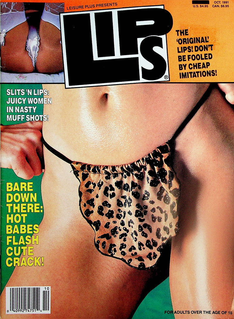 Lips Magazine  Slits 'N Lips: Juicy Women In Nasty Muff Shots  October 1991   121224lm-p