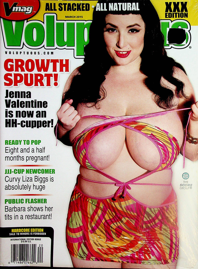 Voluptuous Magazine  Covergirl Jenna Valentine / Curvy Liza Biggs  March 2015  092723lm-p2