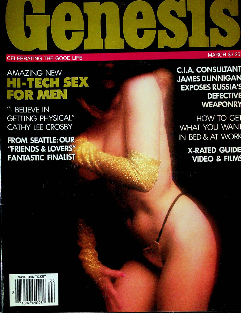 Genesis Magazine Cathy Lee Crosby March 1983 042224RP