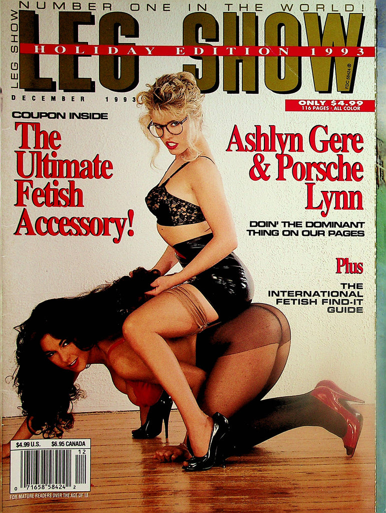 Leg Show Magazine   Ashlyn Gere & Porsche Lynn  December 1993     021424lm-p
