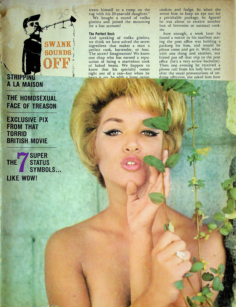 Swank Men's Magazine Doing What comes natural July 1964 061824RP