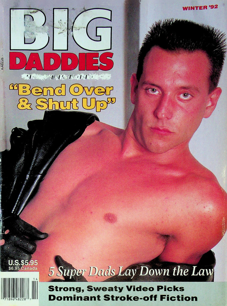 Big Daddies Magazine 5 Super Dads Lay Down The Law Winter 1992 090325RP-