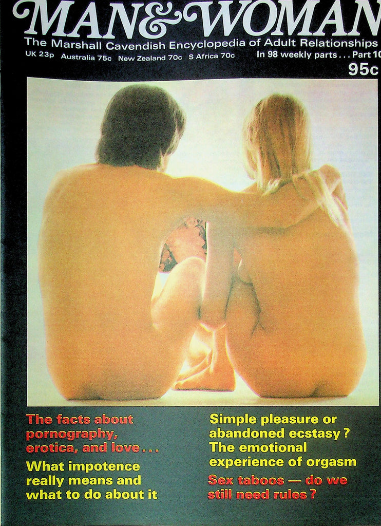Man & Woman Magazine Ft. Physiology Of Sex Part 10 Of 98 061925RP-