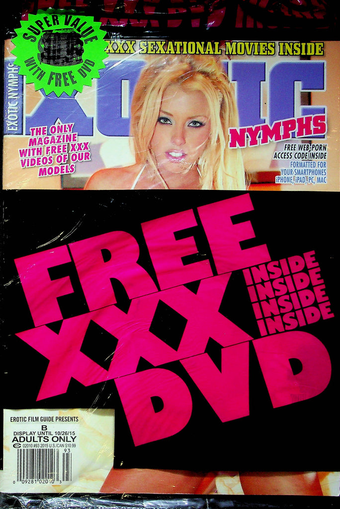 Exotic Nymphs Magazine #93 2015 SEALED W/DVD 080923RP