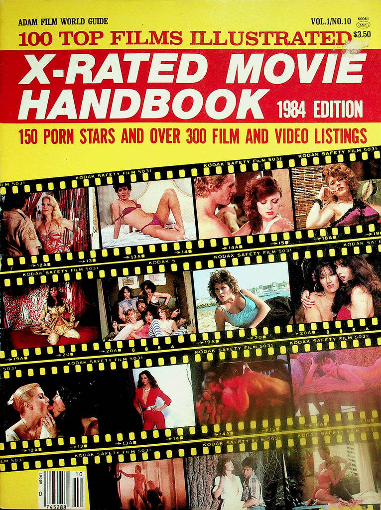 X-Rated Movie Handbook 1984 Edition  150 Porn Stars! Seka, John Holmes, Lisa DeLeeuw & More!   072725lm-p