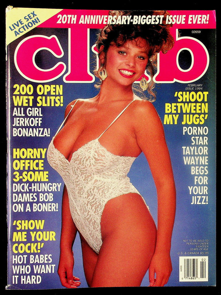 Club Adult Magazine V20, No. 1 Feb. 1994 Taylor Wayne Feature 082126hrp-50