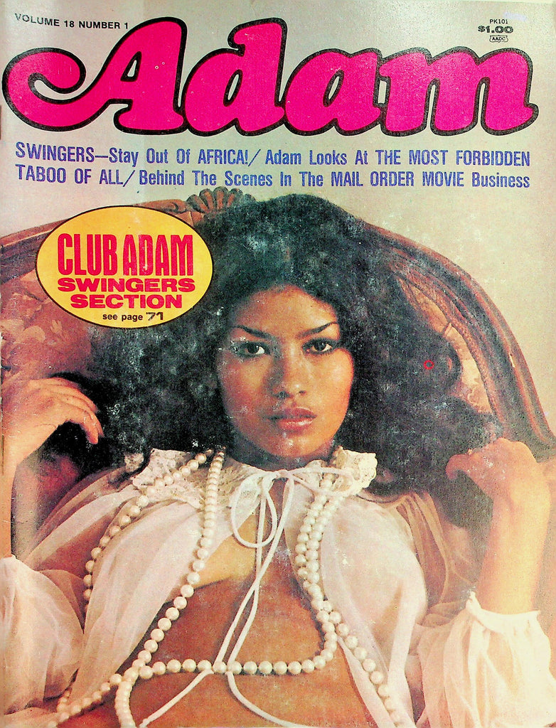 Adam Magazine  Centerfold Girl Fawn Faurote  vol.18 #1  February 1974    040226lmp