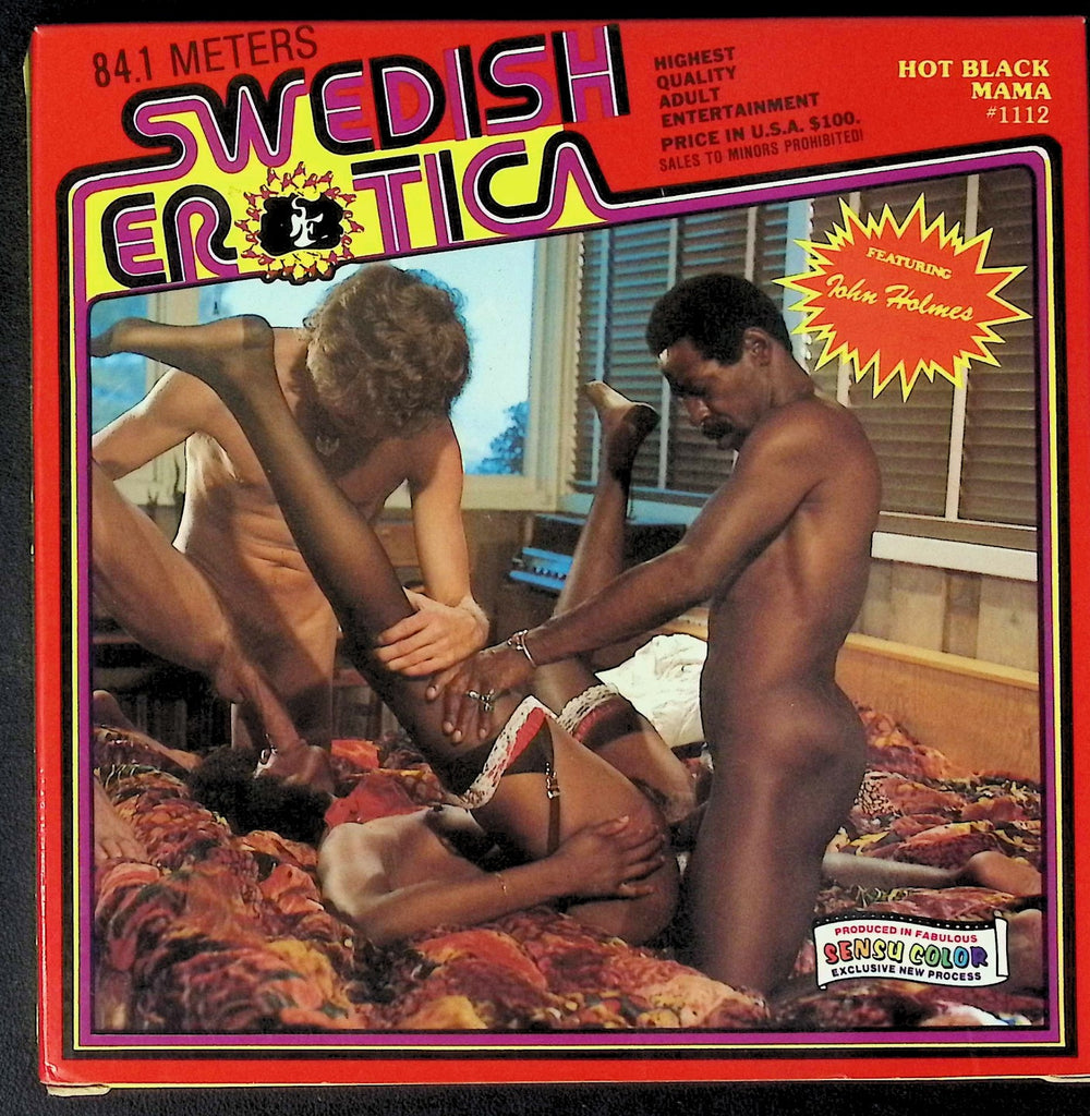 Swedish Erotica #1112 Hot Black Mama Starring John Holmes Jonnie Keyes Regular Film Reel Vintage 060126AKVHS2