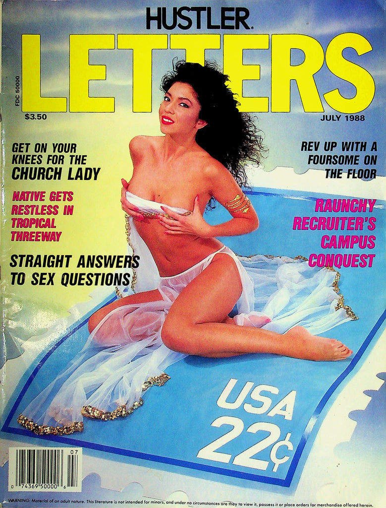 Hustler Letters Magazine Ft. Christa & Babette July 1988 031525RP