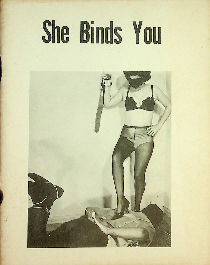 She Binds You Bondage Digest  1960's     100226lmp-GSC