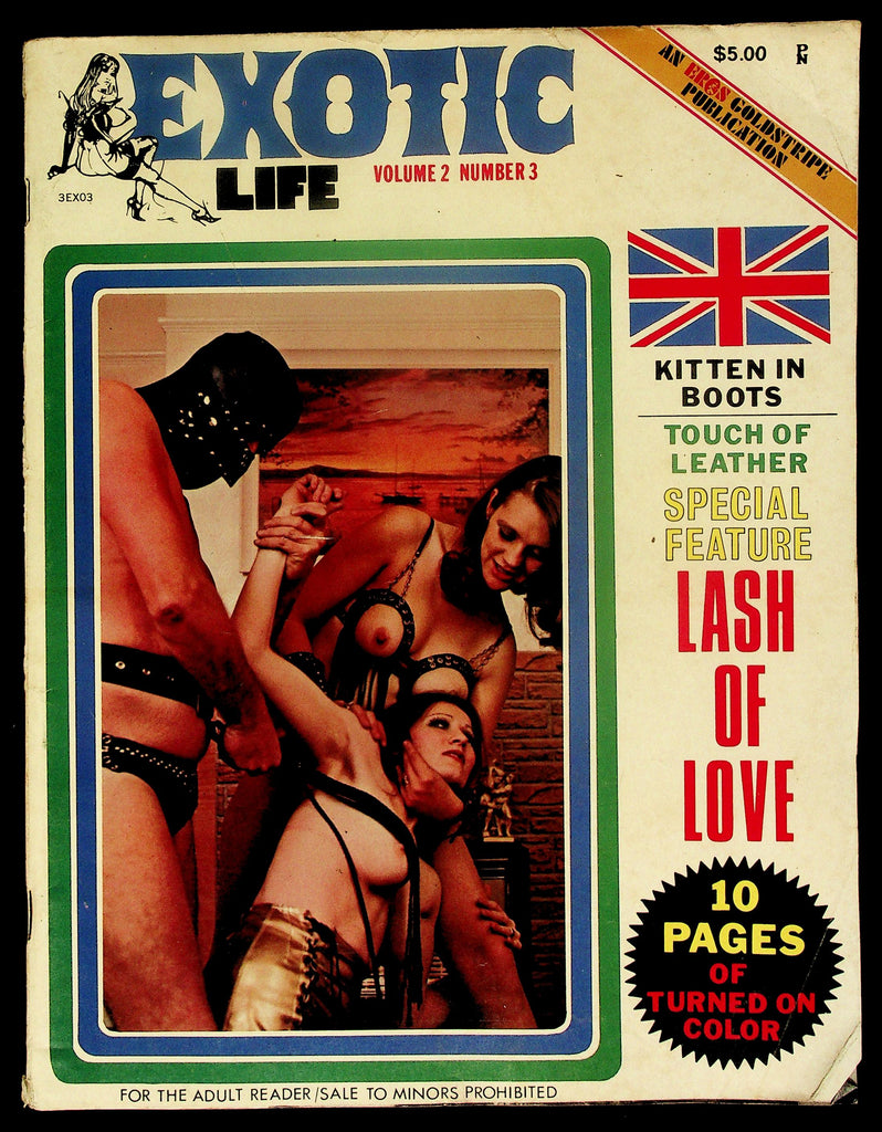 Exotic Life Adult BDSM Magazine V2, #4 1972 Lash Of Love 083126hrp-26